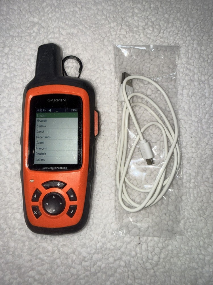 Garmin inReach Explorer Plus Handheld Satellite Communicator & GPS Navigator
