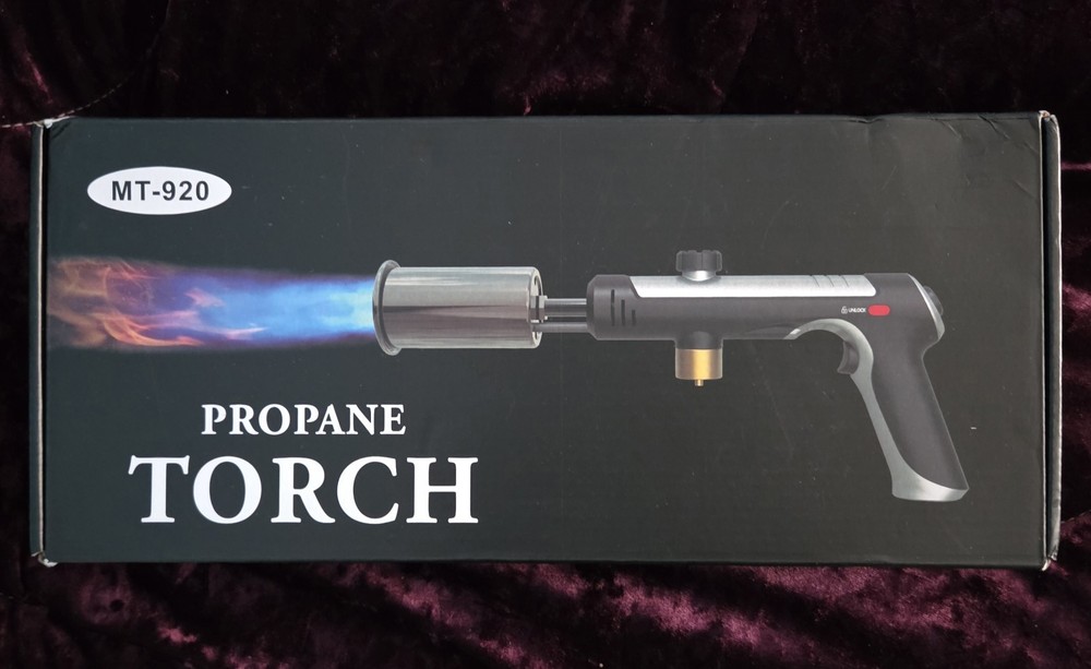 MT-920 Propane Torch Trigger Start Safety Switch Flamethrower Cooking Torch New