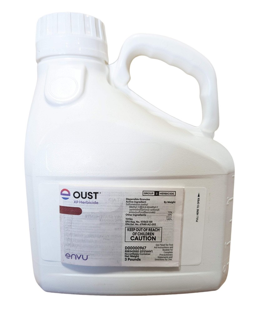 Oust XP Herbicide bottle (3 lbs)