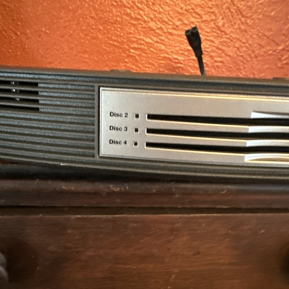 Bose Wave Music System Black 3-Disc Multi-CD Changer Accessory Untested