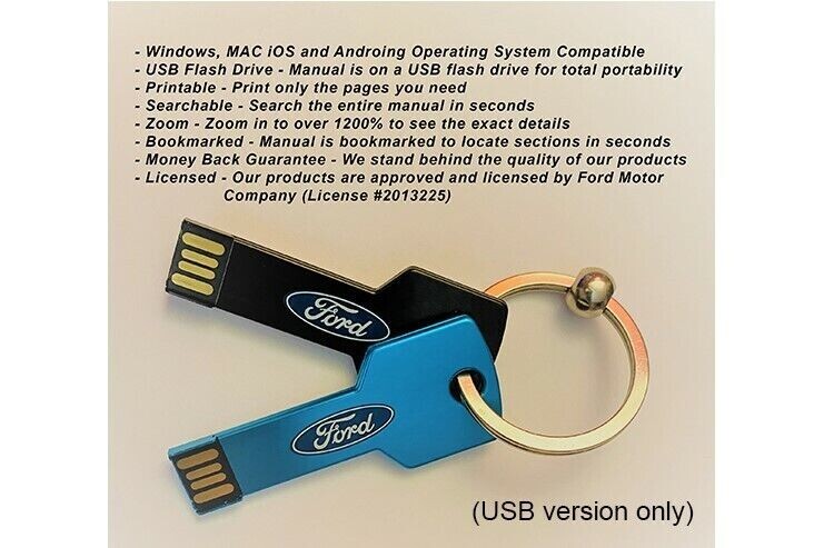 1973 Ford Mustang Part and Body Illustrations Catalog on USB