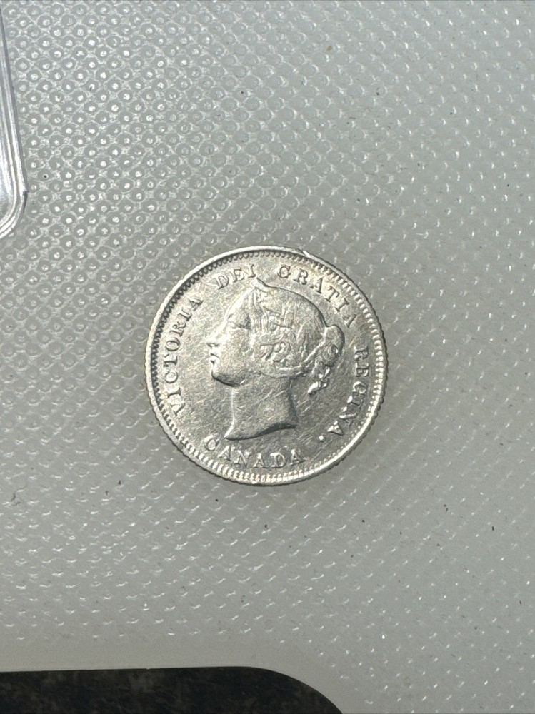 1880 Canada 5 Cent PG