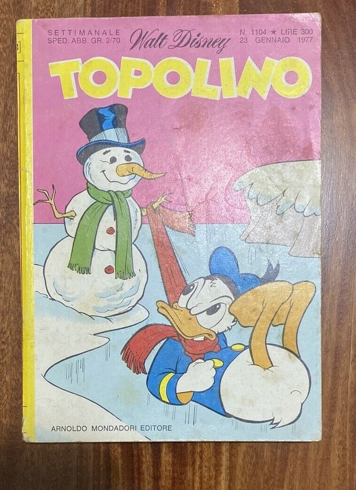 MICKEY MOUSE NO. 1104 - JANUARY 23, 1977 - EXCELLENT CONDITION