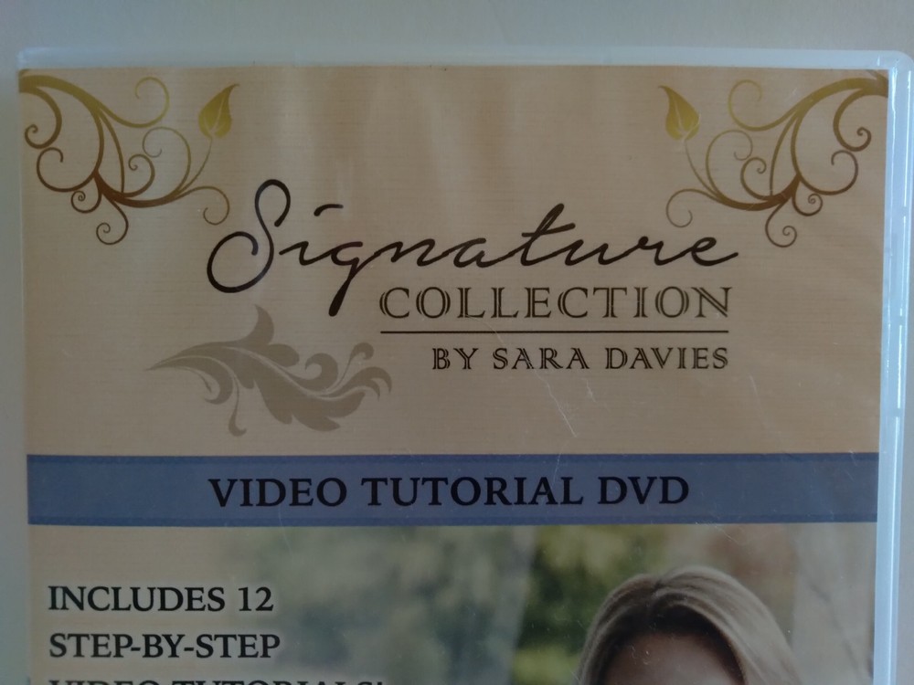 Signature Collection Video Tutorial DVD &Crafters Companion Inspiration PC-CDRom