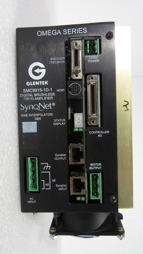 OMEGA GLENTEK SMC9915-1D-1 DIGITAL BRUSHLESS SERVO AMPLIFIER