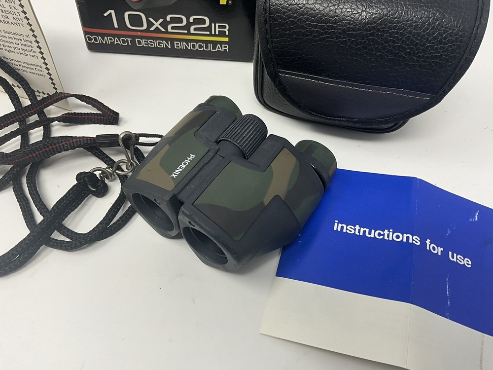 Phoenix  10x22IR Compact Binoculars Camouflage Infrared Coated