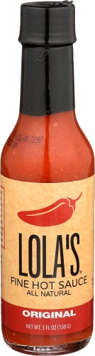 Lolas Fine Original Hot Sauce 5 oz (Pack of 12)