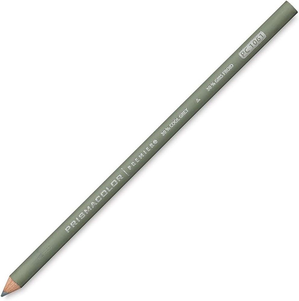 Prisolor 3442 Premier Soft Core Colored Pencil, Cool 30%, Grey