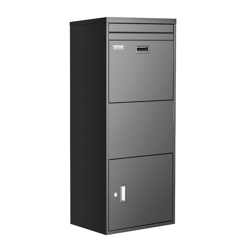 VEVOR Package Delivery Boxes for Outside 47.2 in Anti-Theft Lockable Parcel Drop