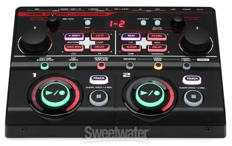 Boss RC-202 Loop Station Compact Performance Controller
