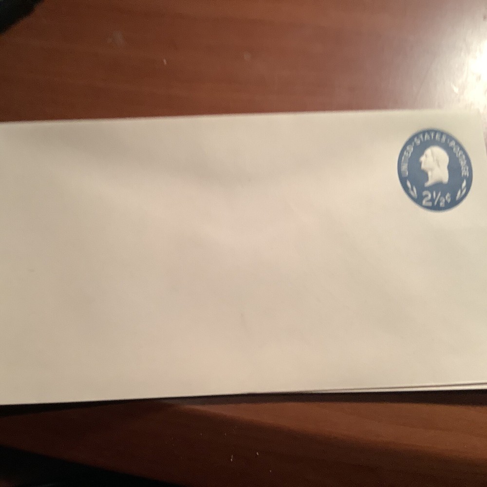 1960 US Sc. #U542 stamped envelope, 2-1/2 cent mint