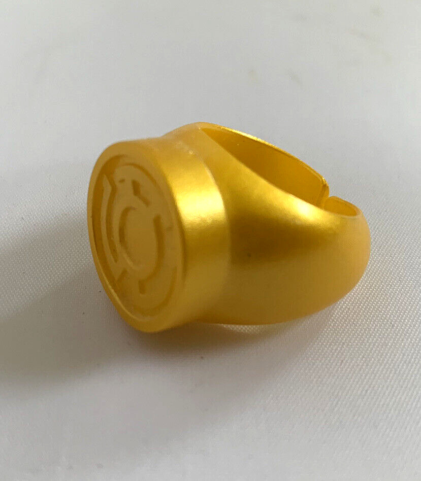 DC Comics Green Lantern-Blackest Night Yellow Power Ring 2009 Pre-Owned