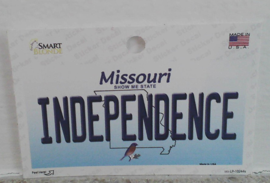 Independence Missouri - 3"  Decal Sticker