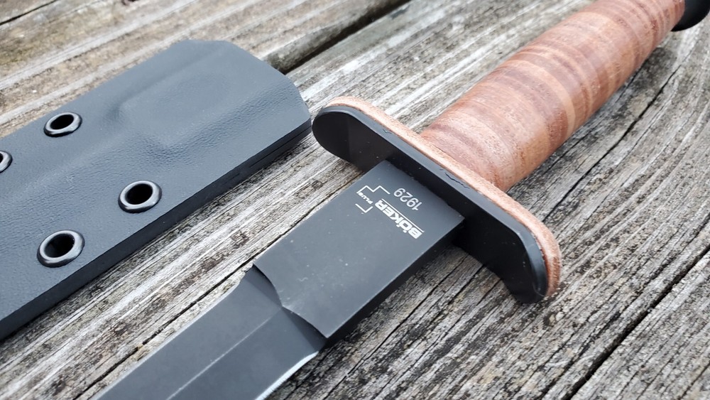 Kydex sheath, BOKERS PLUS " V-42 ", Pancake, (BK)