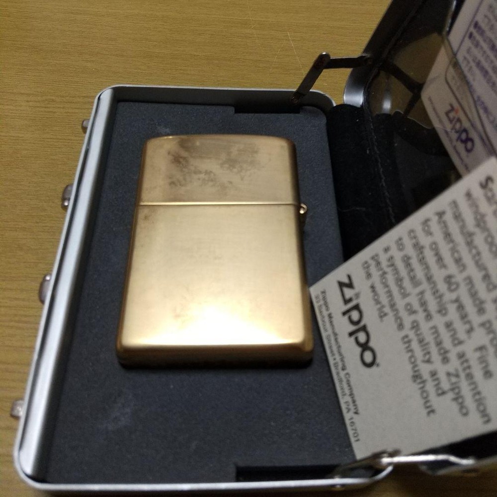 Zippo Playing Cards Brass Trick Lighter