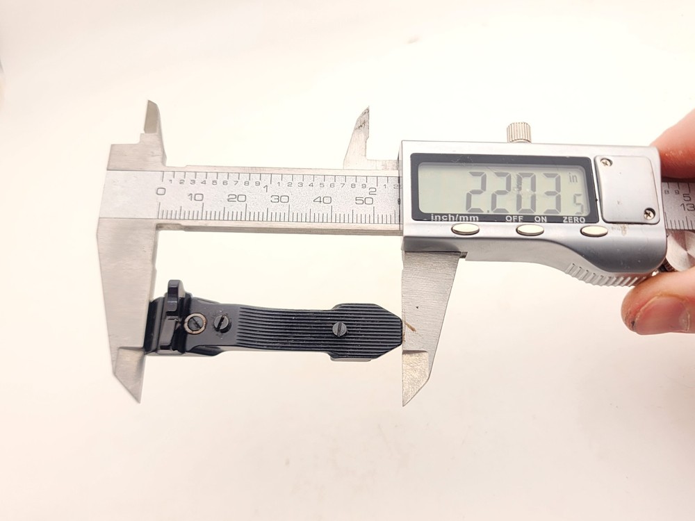 Vintage Williams Rear Dovetail Sight U-Notched Blade (#2)