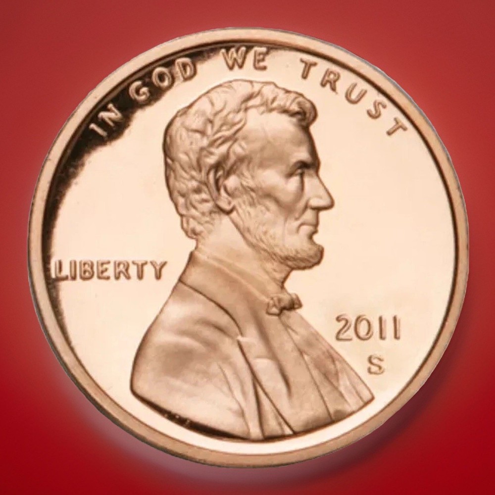 2011-S Lincoln Shield Cent Gem Deep Cameo Proof Penny Fast Shipping