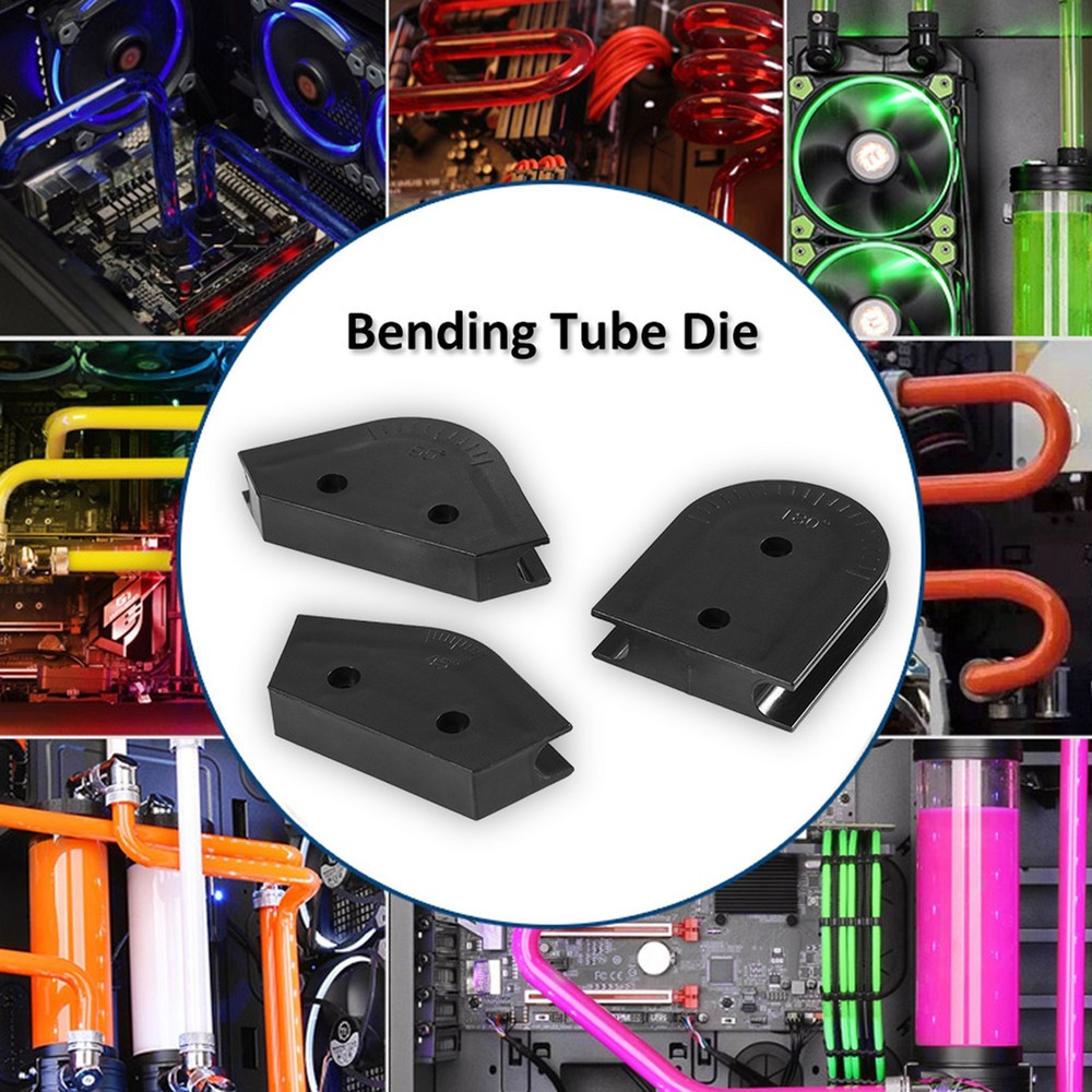 3 Kits Acrylic Hard Pipe Bend Tool For 14MM PC Water Cooling System