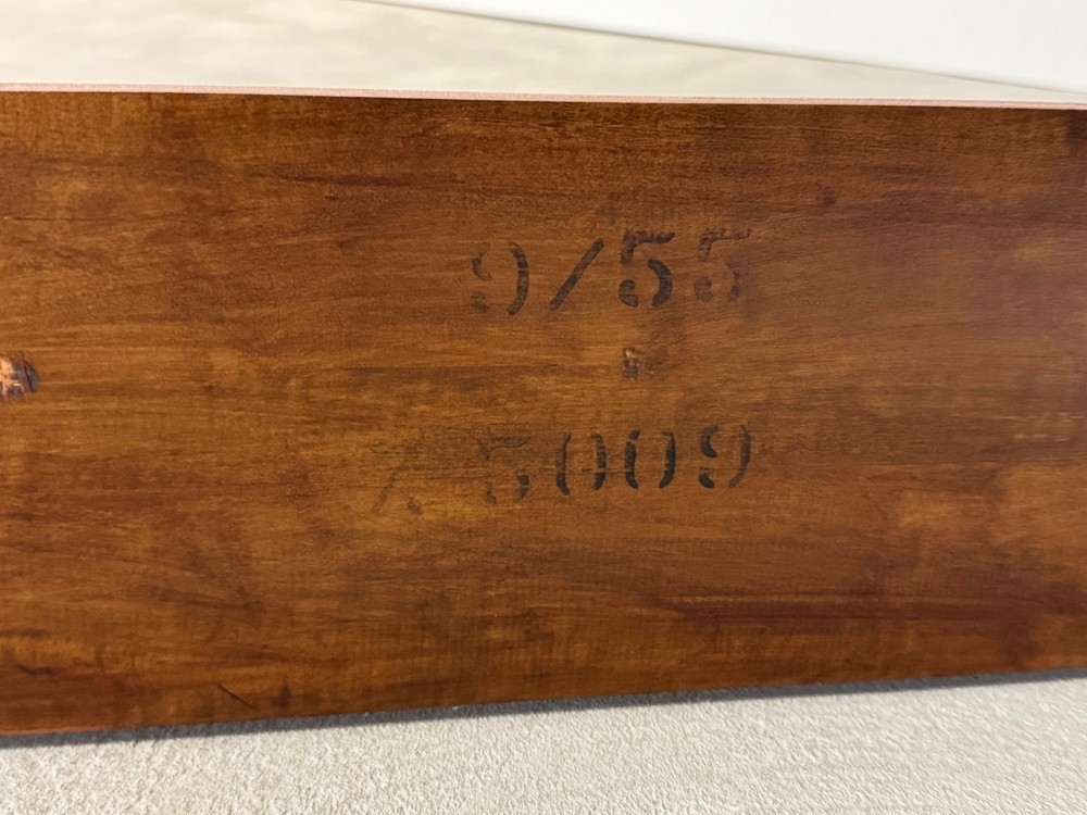 Refinished Walnut Full Headboard by Robsjohn Gibbings for Widdicomb