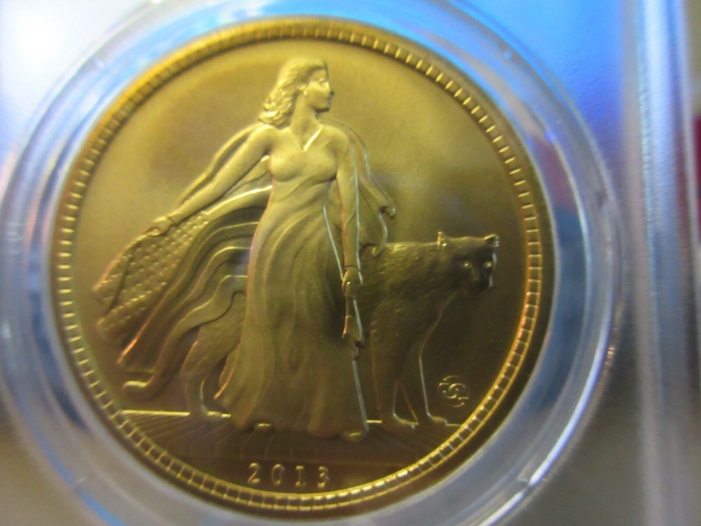 2013 Daniel Carr Exchange Currency Brass ANACS MS 69