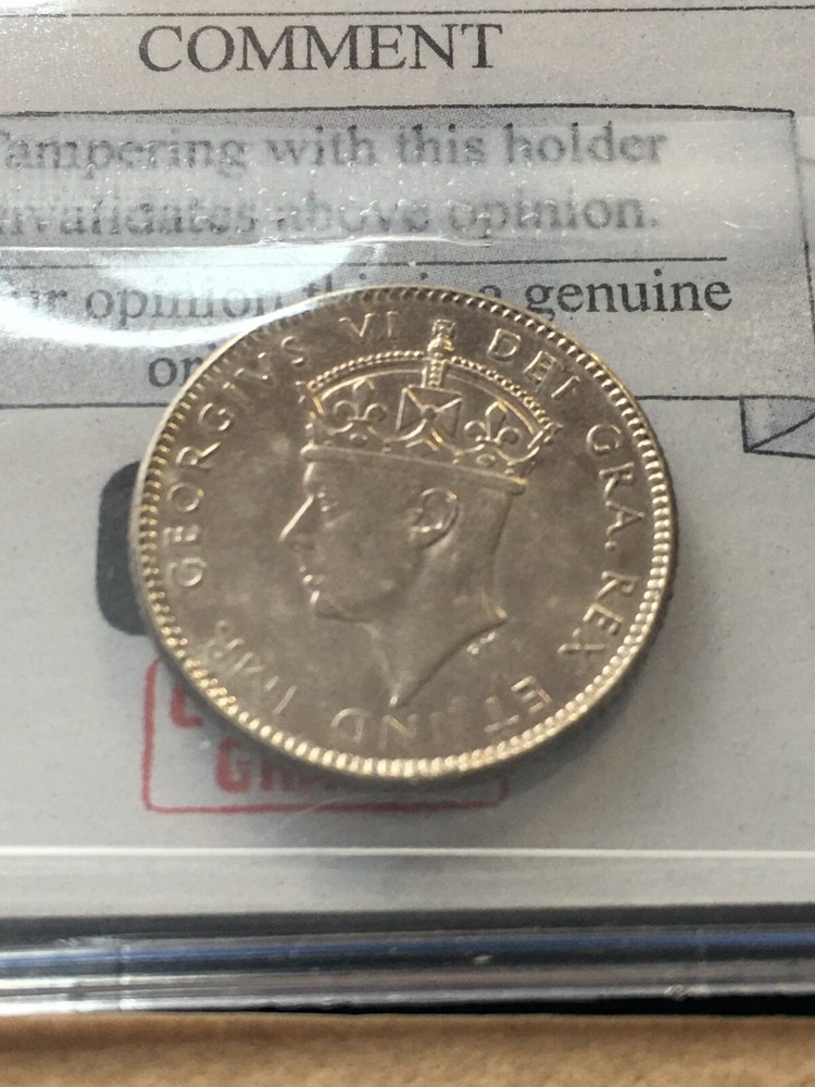 1945C Coin Mart Graded, Newfoundland Ten Cent, **MS-60**