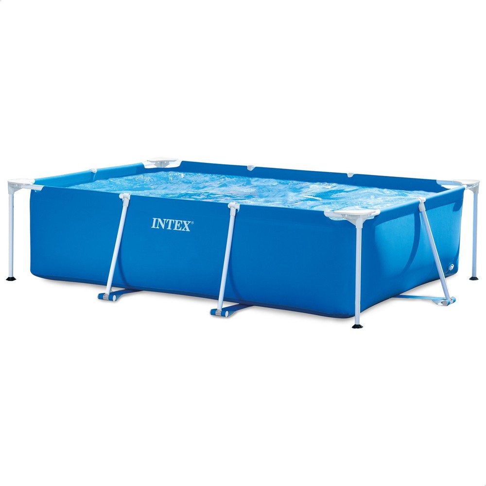 Intex 8.5'x26" Rectangular Frame Above Ground Backyard Swimming Pool (Open Box)
