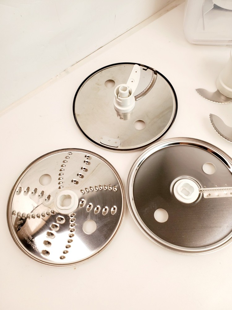 KitchenAid Food Processor Blades Julienne Fine Shredding Multipurpose W Storage