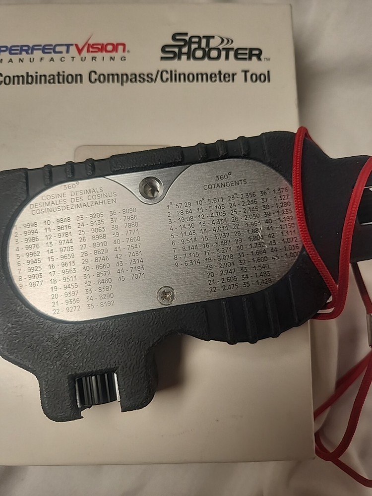 Perfect Vision SAT Shooter Combination Compass Clinometer & Case