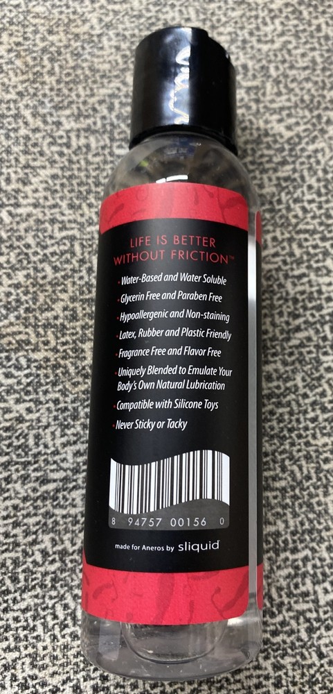 Sessions Natural Lubricant Water Base - 4.2 oz