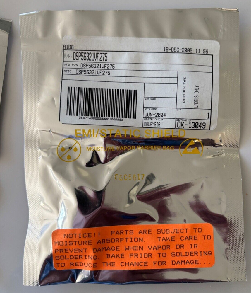 Freescale DSP56321VF275 Processor NOS