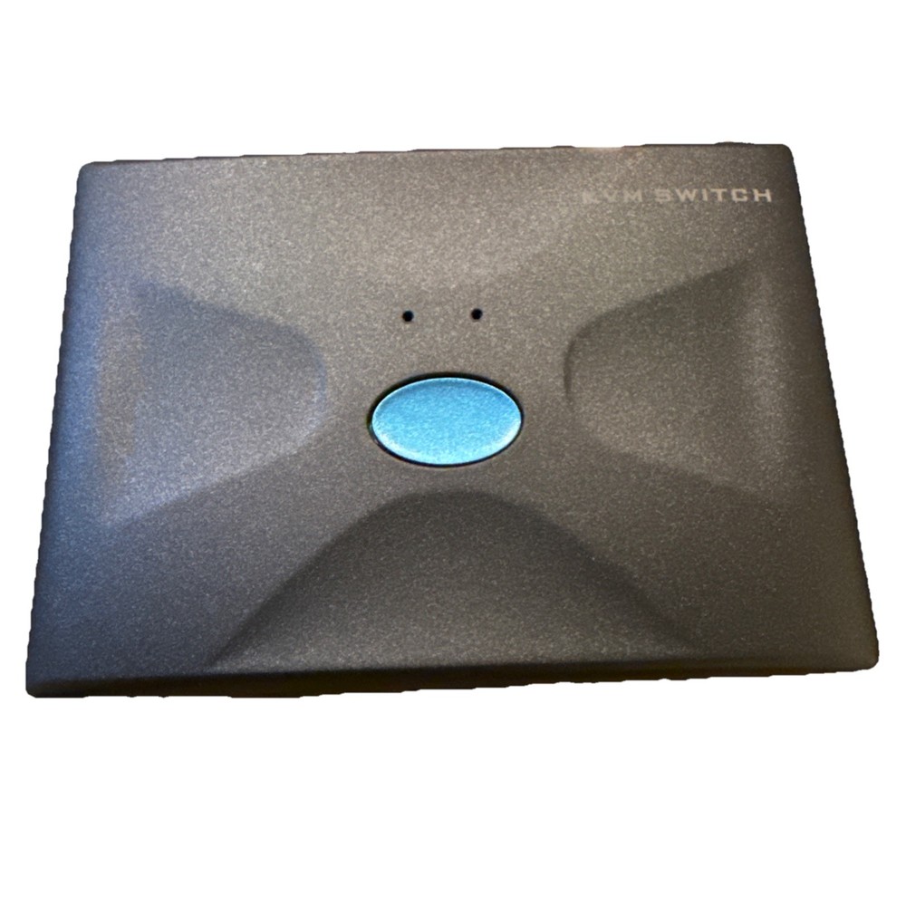 KVM Switch USB HDMI-Compatible Box 2 in 1 Out Mouse Keyboard Display Sharing