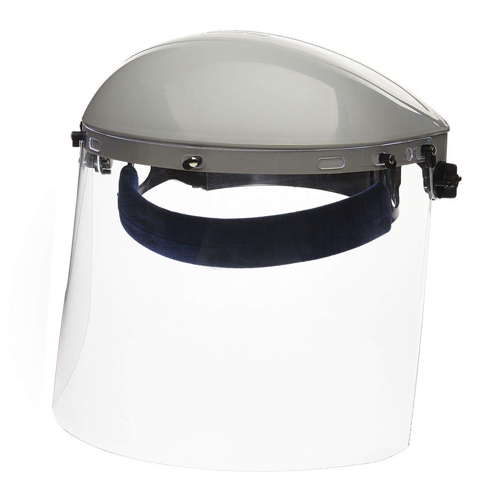 Sellstrom Advantage Face Shield Polycarbonate with Ratchet Headgear Grey