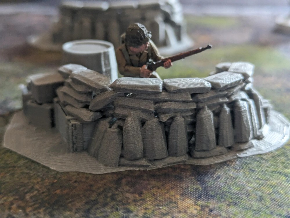 28/32mm Sandbag Defenses/Cover Terrain