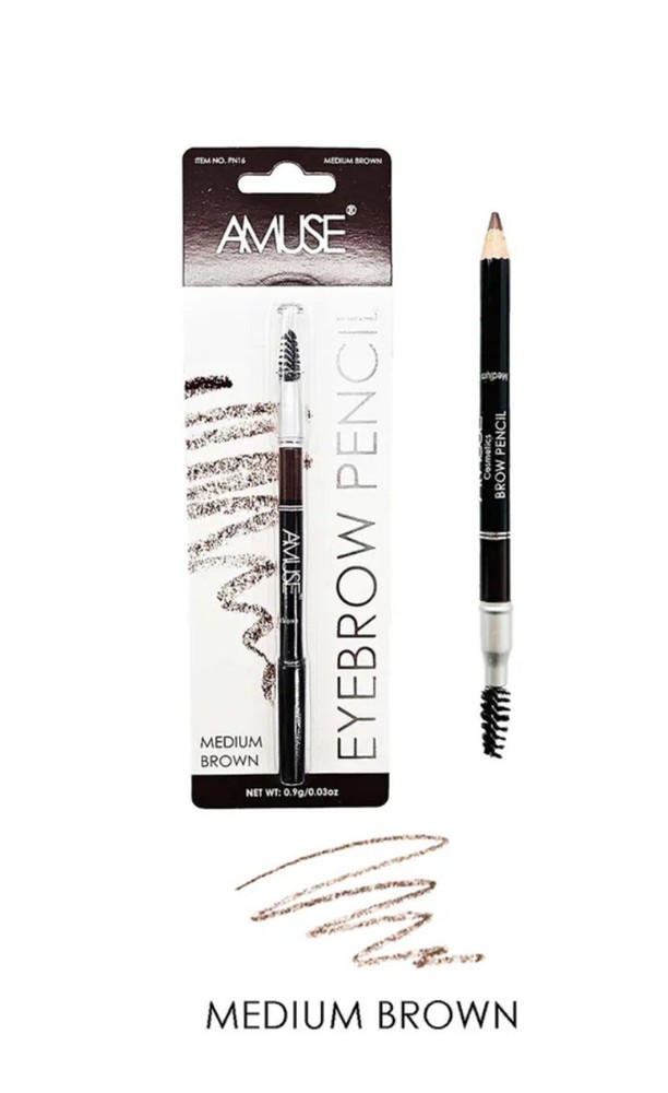 AMUSE PN16 Eyebrow Pencil Medium Brown