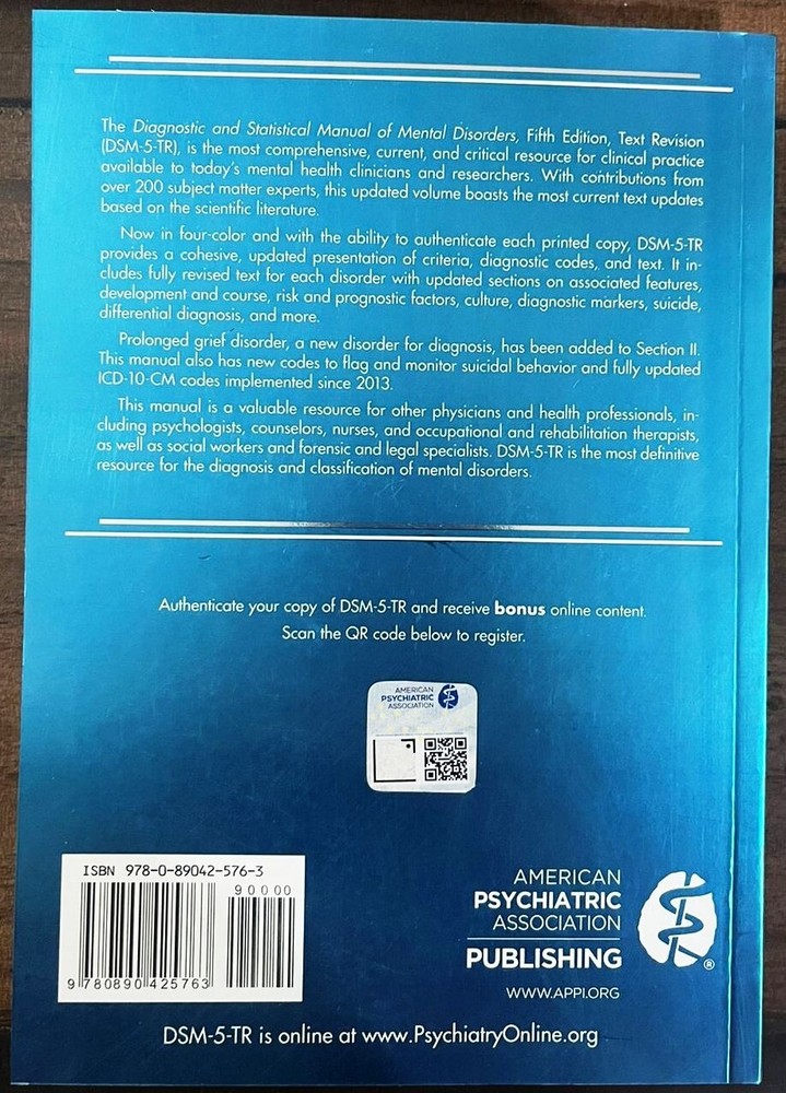 DSM 5 TR Hardcover & Desk Reference & Classification Spiralbound Combo Pack