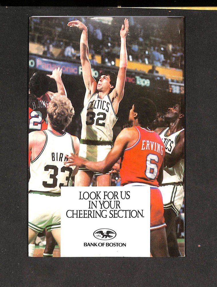 1984-85 BOSTON CELTICS MEDIA GUIDE, 172 PAGES