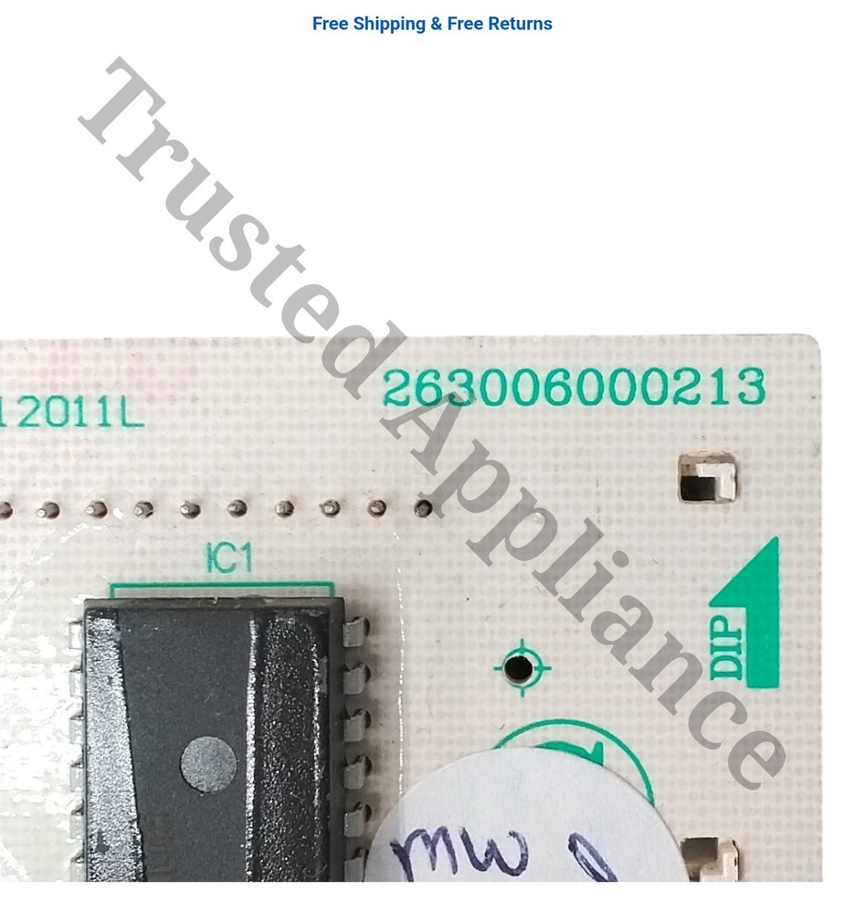 Microwave Main Control Board Electronic Controller PCB 263006000213