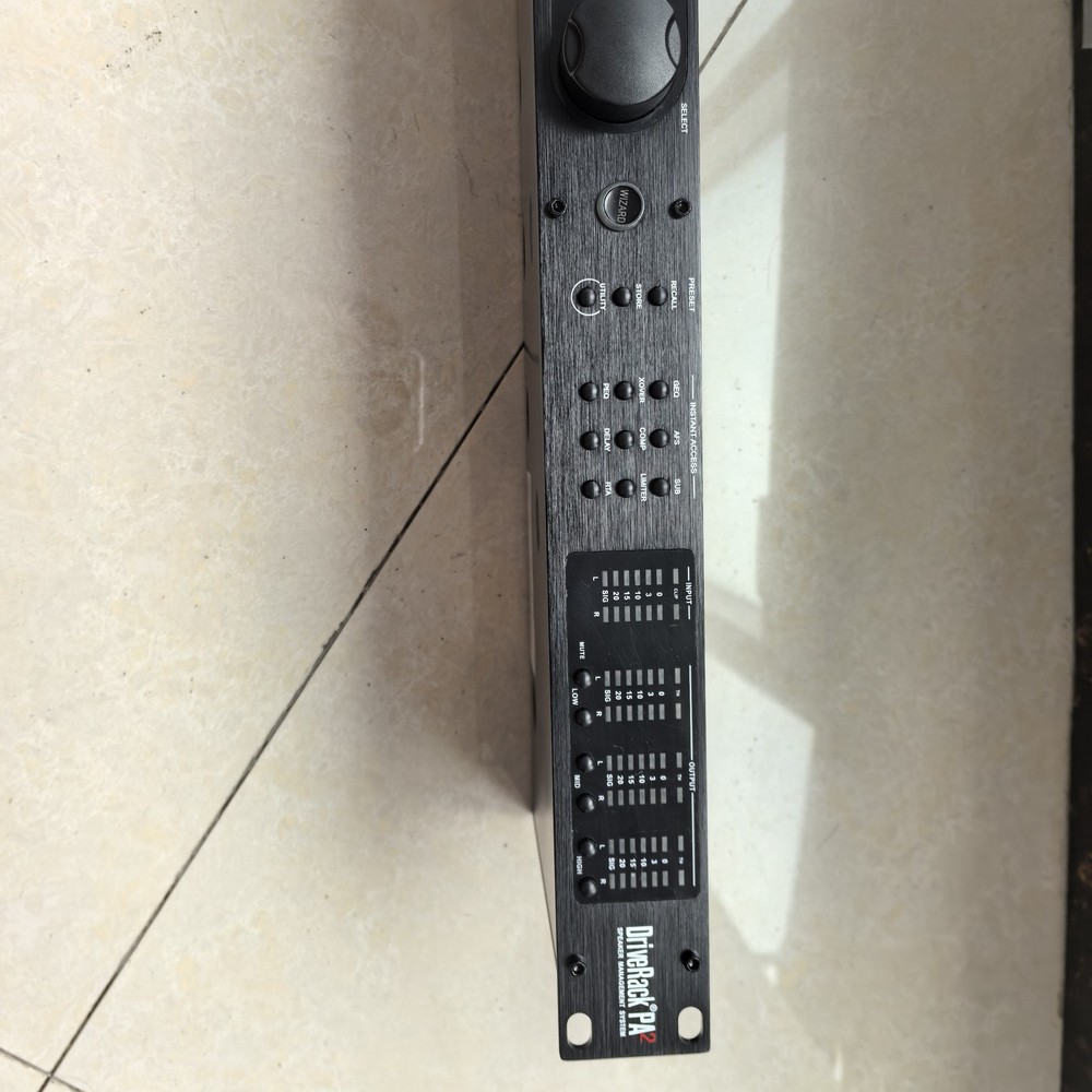 DBX PA2 DriveRack Complete Loudspeaker Management System Processor Display USB
