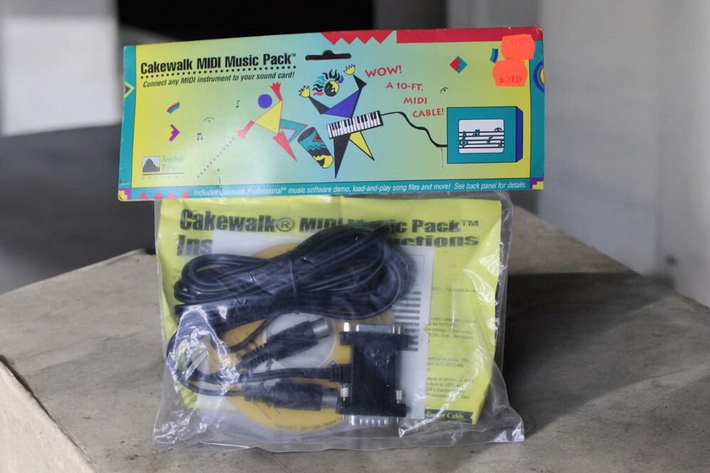 Vintage Cakewalk MIDI Music Pack NOS