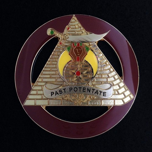 Die Cast Auto Emblem - Past Potentate (PPAE-200) Version 1