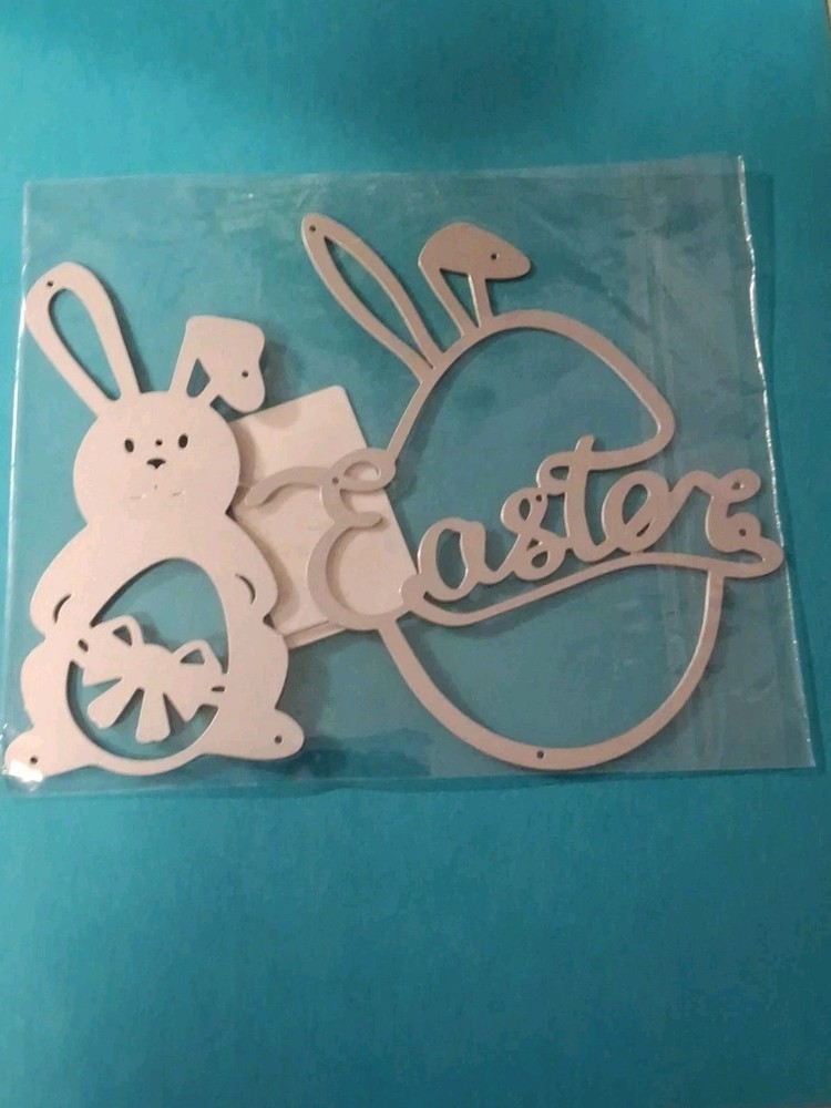 Metal Dies EASTER BUNNY EGGS 2 Dies