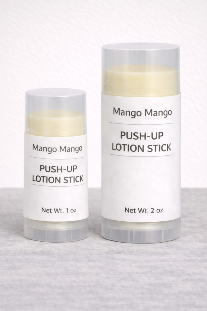 Handmade Push-Up Lotion Stick Moisturizing Solid Lotion Balm – Choose Scent