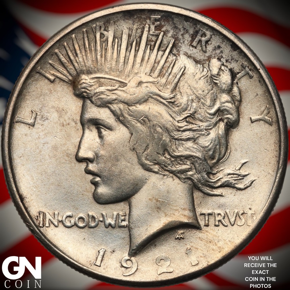1921 Peace Dollar A9904