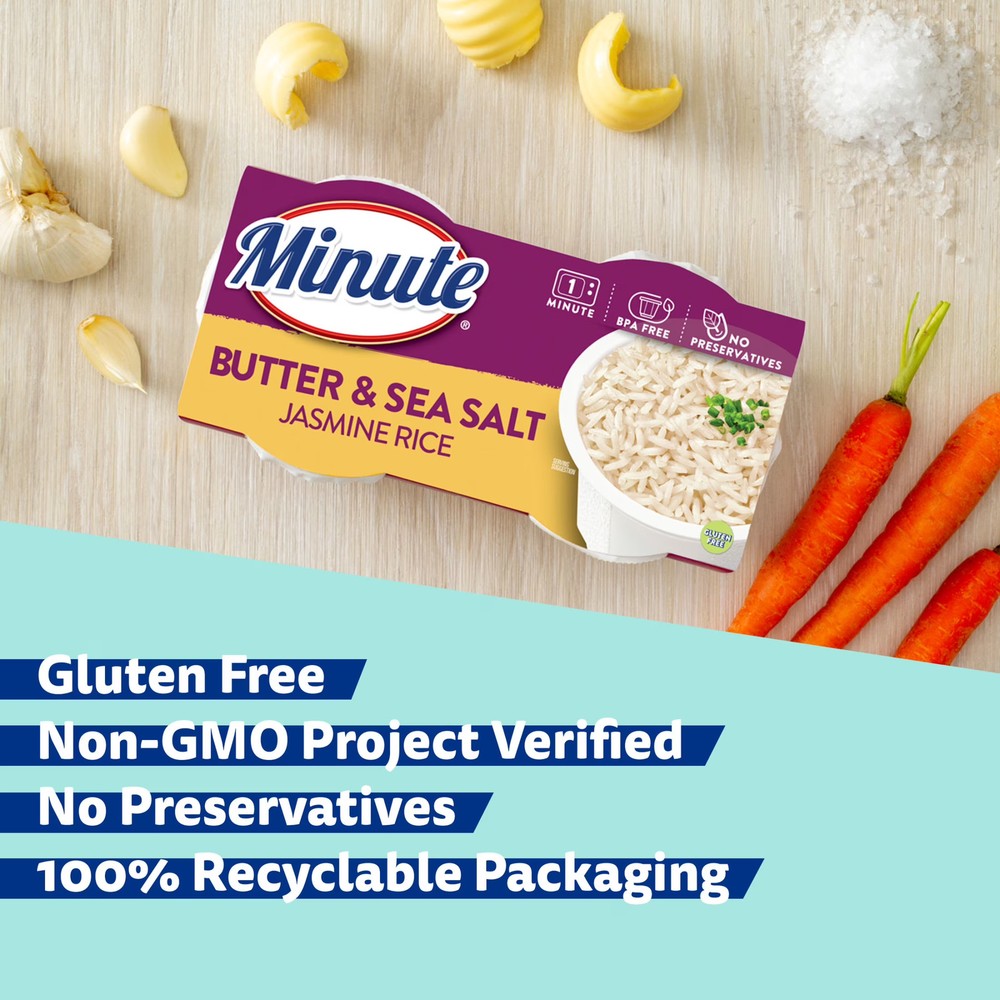 Microwaveable White Rice Cups Gluten Free