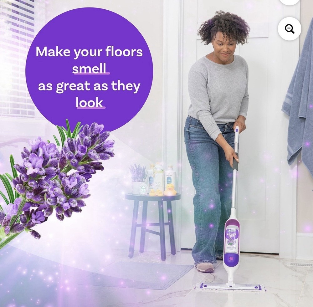 Swiffer Power Mop Refill Bundle: 10 Pad Refills + 2 Cleaning Solutions (12 Pack)