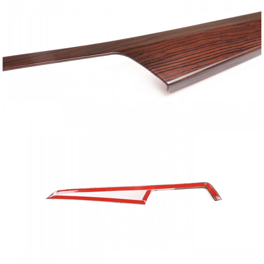 For Benz C-Class 2010-2013 Wood Grain Middle Console Dashboard Panel Trim