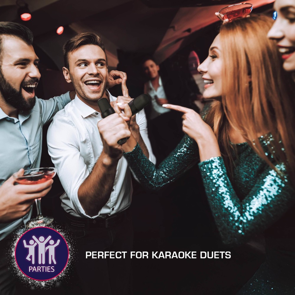 Karaoke Machine with Rechargeable Bluetooth Speaker and 2 Wireless Microphones