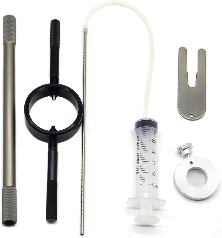 Motorcycle Fork Service Tool Kit, Fork Oil Level Tool, Fork Spring Compressor an