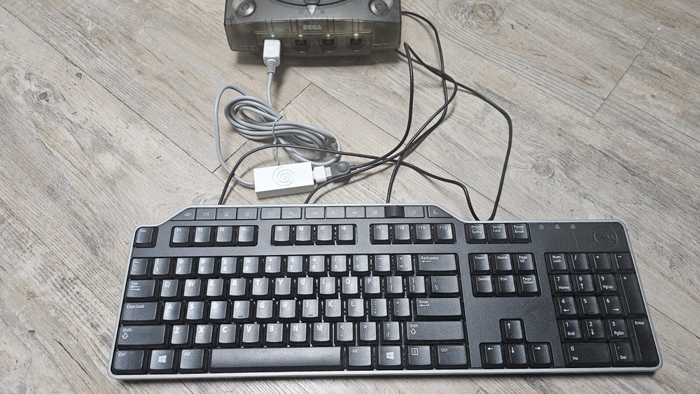 Sega Dreamcast USB Adapter USB4MAPLE MOUSE/KEYBOARD/PS3/XBOX360 White