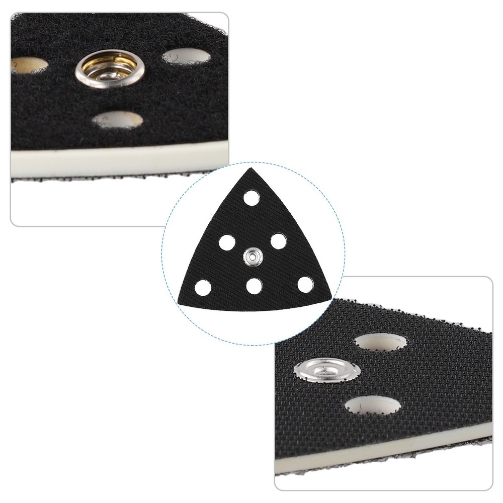 95X95X95mm Sanding Pad Sanding Discs - 95x95x95mm - Backing Pad Practical